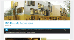 Desktop Screenshot of lluisderequesens.net