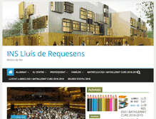 Tablet Screenshot of lluisderequesens.net